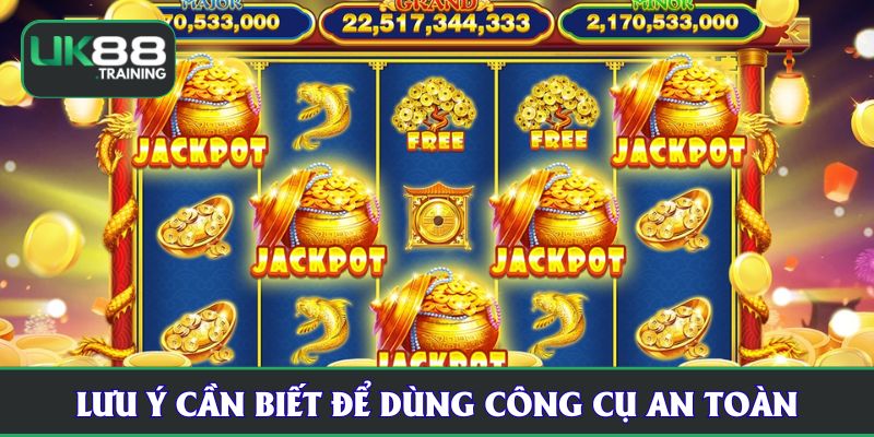 Lưu ý cần biết để dùng công cụ an toàn