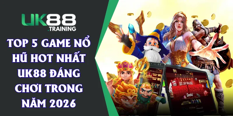 Top 5 Game Nổ Hũ Hot Nhất UK88 Đáng Chơi Trong Năm 2026