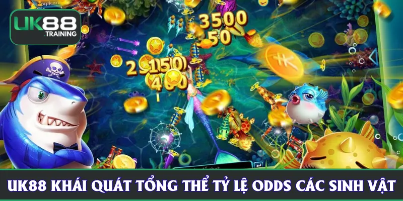 UK88 khái quát tổng thể tỷ lệ odds các sinh vật